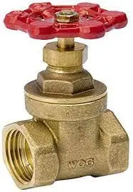 B&K Industries 1-1/2″ Compact Pattern Forged Brass Gate Valve