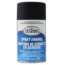 Black Flat Finish Craft Spray Paint – 3 oz Aerosol Can