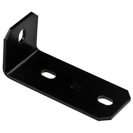 Black Steel Corner Brace – 6.8″ x 3/16″ Thickness
