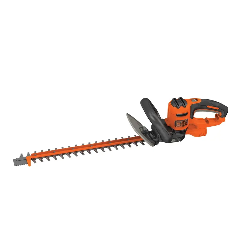 Black+Decker Corded Hedge Trimmer with Integrated Saw Blade