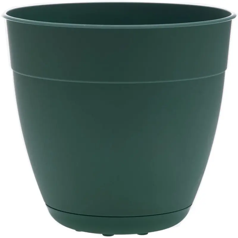 BLOEM Dayton Resin Planter — Weather-Resistant Outdoor Container with Drainage