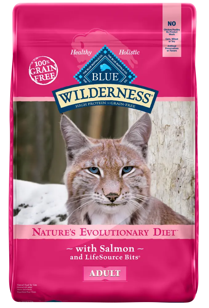 Blue Buffalo Wilderness Grain-Free Dry Cat Food – Salmon Formula