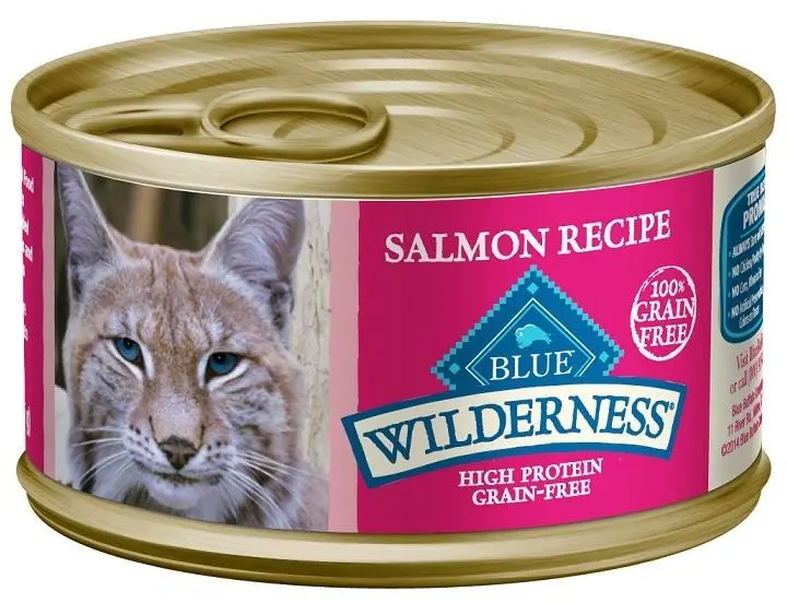 Blue Buffalo Wilderness Salmon Wet Cat Food