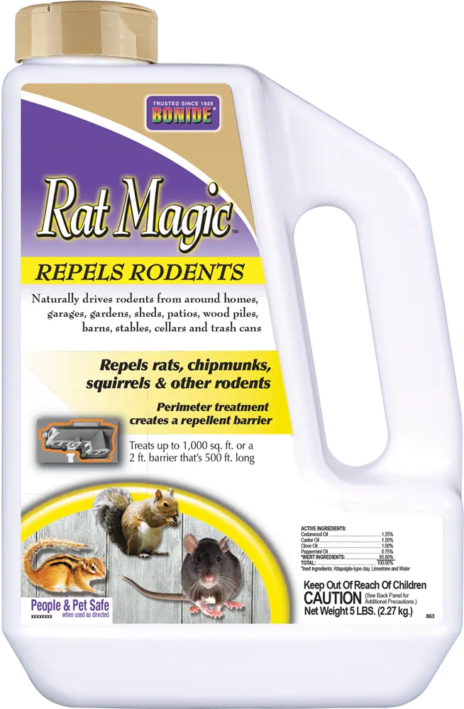 Bonide Rat Magic Rodent Repellent Granules