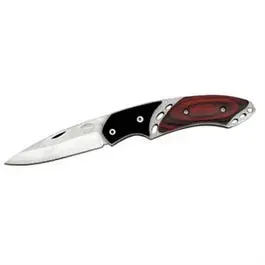 Boxer Red Pakkawood Pocket Knife with 2.5-Inch Blade