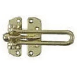 Brass Door Security Guard – Reinforced Interior Door Stopper