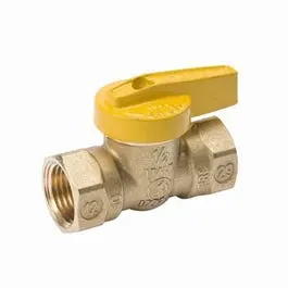 Brass Gas Ball Valve – 3/4″ NPT, Lever Handle, Full-Port Design