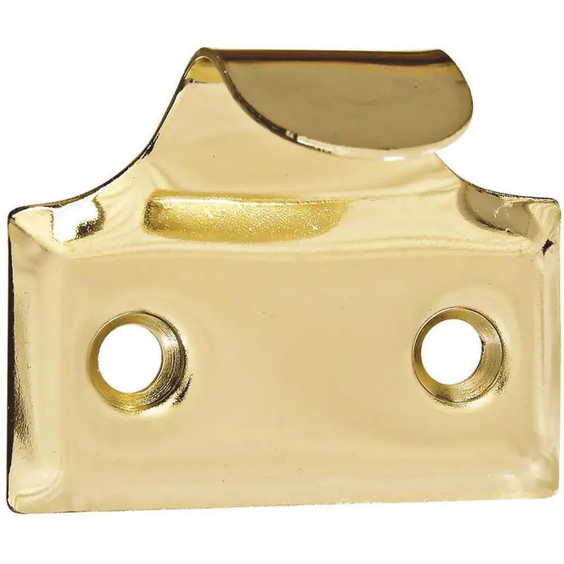 Brass Window Sash Lift by National – 135° Design, 2-Piece Pack