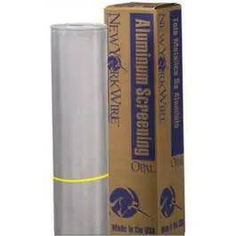 Bright Aluminum Screen Cloth – 32″ × 100 Feet