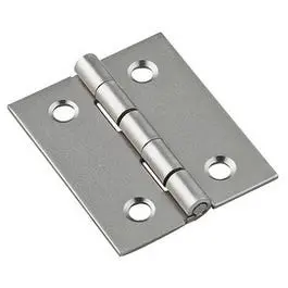 Bronze Broad Leaf Hinge – 1.5 in x 1.25 in Compact Decorative Hinge