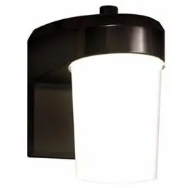 Bronze-Finished LED Patio Light – 800 Lumens, 120V Weather-Resistant Design