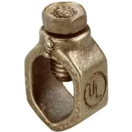 Bronze High-Strength Ground Rod Clamp – 5/8″ Diameter