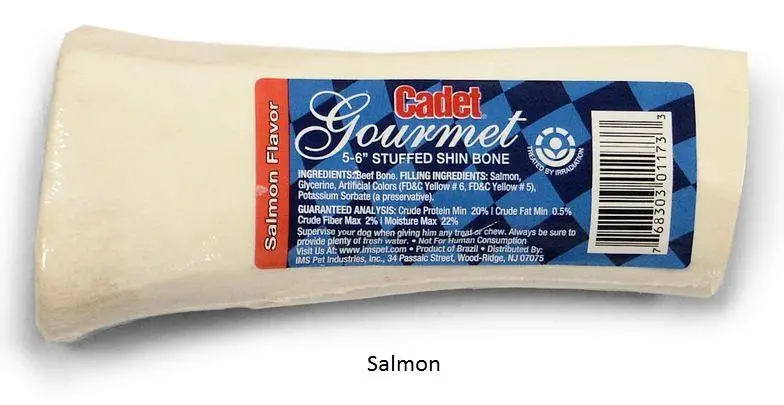 Cadet Gourmet Stuffed Shin Bone – Medium Size for Dogs