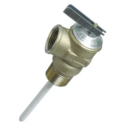 Camco 3/4-Inch Temperature and Pressure Relief Valve for Water Heaters