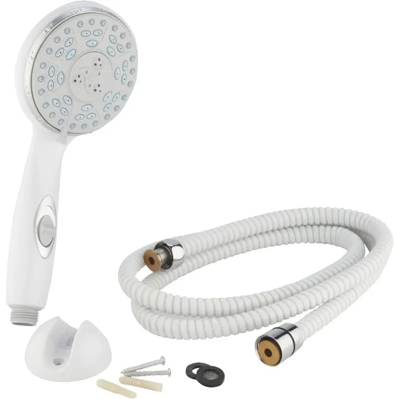 Camco Integrated 60-Inch RV Shower Hose with Built-in Connector