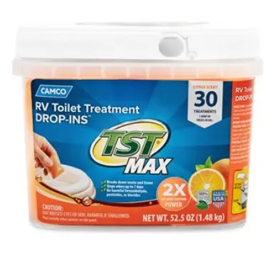 Camco TST Orange RV Holding Tank Deodorizer Drop-Ins