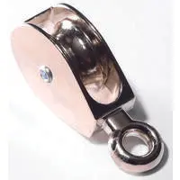 Campbell 1-1/4-Inch Single-Sheave Rigid-Eye Pulley