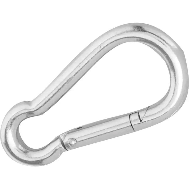 Campbell 1/2-Inch Stainless Steel Spring Snap Link – 450-Lb Working Load Capacity