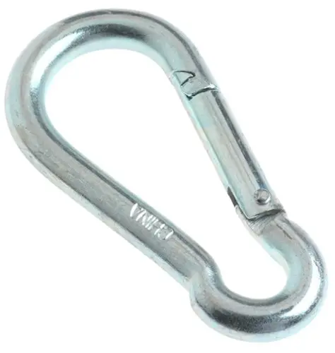 Campbell 1/2-Inch Zinc-Plated Steel Spring Snap Link #2450