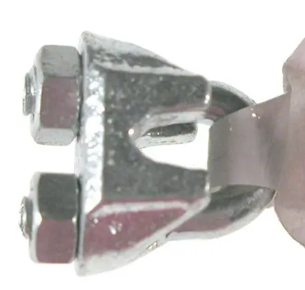 Campbell 1/4-Inch Electro-Galvanized Wire Rope Clip
