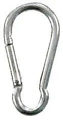 Campbell 1/4-Inch Zinc-Plated Steel Spring Snap Link #2450