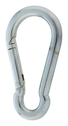 Campbell #2450 Zinc-Plated Steel Spring Snap Link – Industrial-Grade Connecting Link