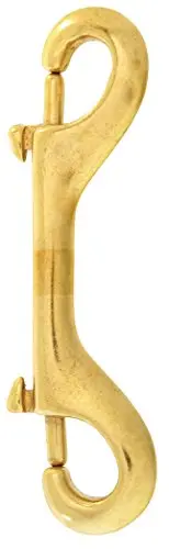 Campbell Double-Ended Bolt Snap – 4-1/2 Inch, Bronze (#163B)