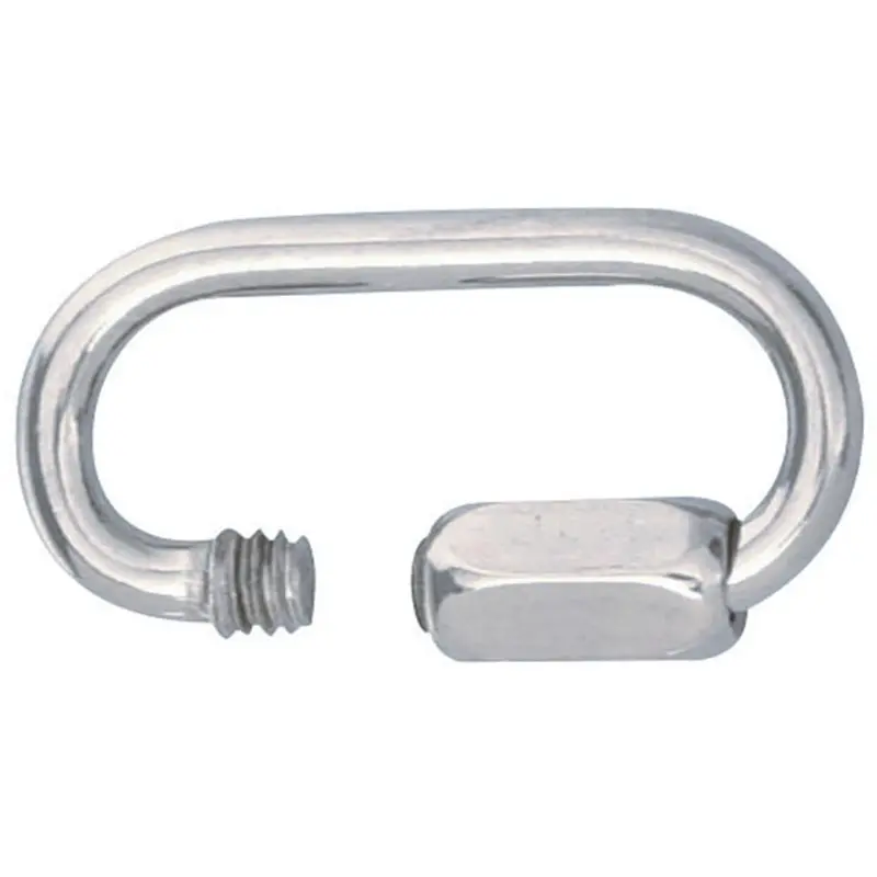 Campbell Polished Stainless Steel Quick Link – 3/16 in Diameter