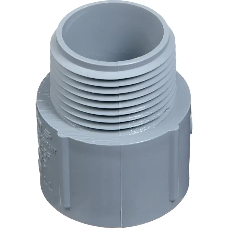 Carlon 1-Inch Male Threaded and Socket Terminal Adapter