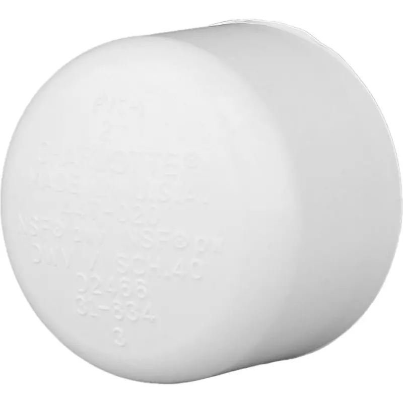 Charlotte Pipe 1-1/2″ Schedule 40 PVC Slip Cap – Pressure-Rated