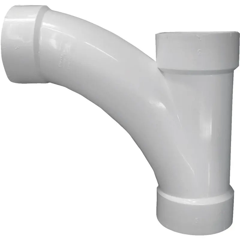 Charlotte Pipe PVC DWV Tee-Wye Fitting – 3-Inch Diameter