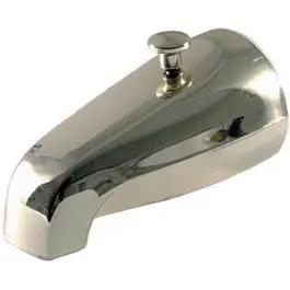 Chrome Bathtub Diverter Spout – Wall-Mounted Tub and Shower Switch