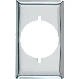 Chrome-Finished Power Outlet – Decorative Wall Receptacle