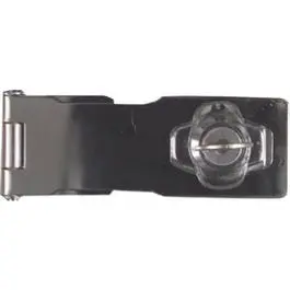 Chrome-Plated Keyed Hasp Lock – 4.5-Inch Size