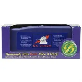 Classic Electronic Rat Zapper Trap – Reusable Rodent Eliminator