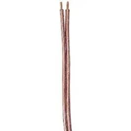 Clear 24/2 Speaker Wire – 500-Foot Spool, Low-Visibility Installation