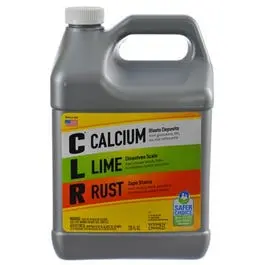CLR Calcium, Lime & Rust Remover – 128 oz, Fast-Acting Household Descaler