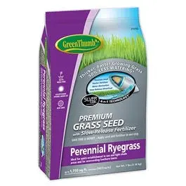 Coated Perennial Ryegrass Seed – 7-Lb Bag for Fast Germination and Dense Coverage (1,750 Sq Ft)