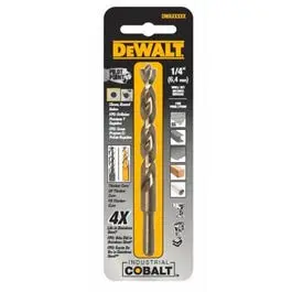 Cobalt Split-Point Drill Bit — 1/8-Inch Diameter