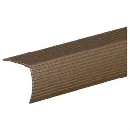 Cocoa-Finish Adhesive Carpet Transition Strip – 1-1/8″ × 36″