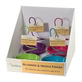Colorful Mealworm-Specific Bird Feeder