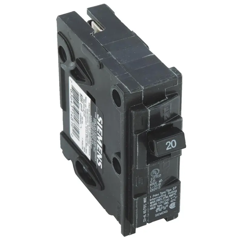 Connecticut Electric 20A Single-Pole Standard-Trip Interchangeable Circuit Breaker
