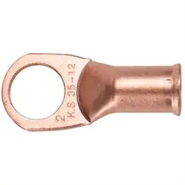 Copper Cable Lug – Fits 2 AWG Wire