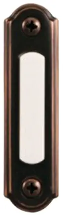 Copper-Finished Wireless LED Push Button with Antenna