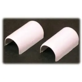 CordMate White Straight Coupling Cord Cover – Cable Management Sleeve