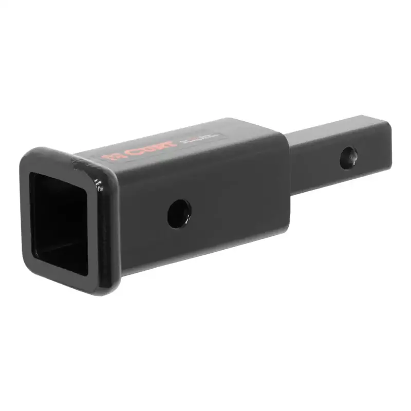CURT Receiver Tube Adapter – 1-1/4″ to 2″ Sleeve (6-1/4″ Long), Non-Towing Use Only (#45785)