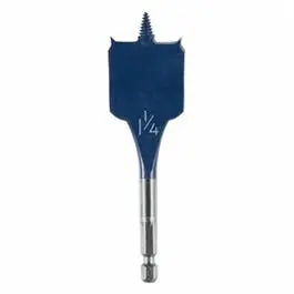 Daredevil Single Spade Bit, 1-1/4-Inch Diameter for Clean Wood Holes