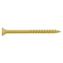 Deck Plus Tan Ceramic Self-Drilling Wood Screws – #8 x 1-5/8″, 5 lb Bulk