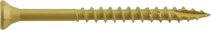 Deck Plus XL Tan Deck Screws – #8 × 1.625″, Star Drive