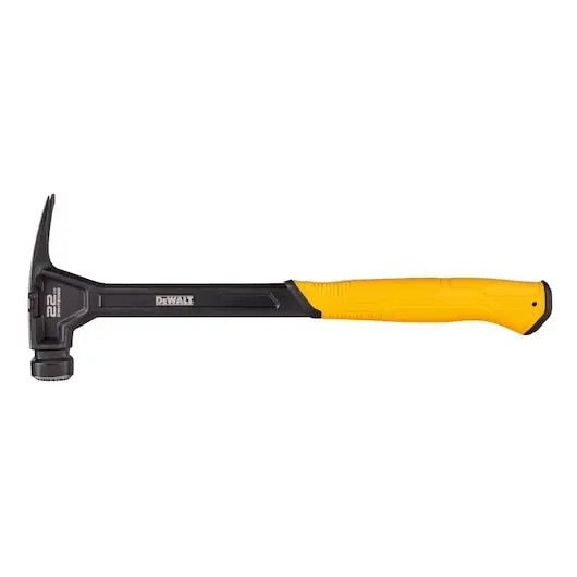 DEWALT 22-Ounce Steel Framing Hammer for Heavy-Duty Construction